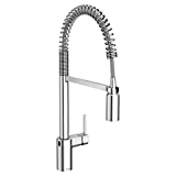 Moen 5923EWC Align Motionsense Wave Sensor Touchless One-Handle High Arc Spring Pre-Rinse Pulldown...