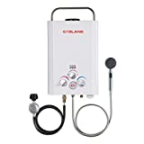 Tankless Water Heater, GASLAND Outdoors BE158 1.58GPM 6L Outdoor Portable Gas Water Heater, Propane...