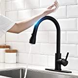 Touch Kitchen Faucet with Pull Down Sprayer, Stainless Steel Kitchen Sink Faucets with Pullout...